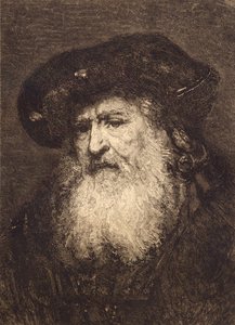 Ritratto di vecchio nella Galleria di Dresda